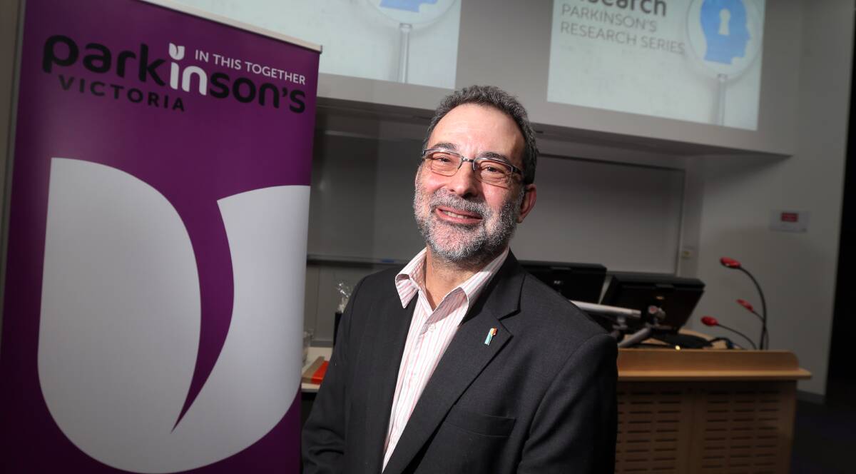NEW RESEARCH: Associate Professor David Finkelstein from The Florey Institute of Neuroscience and Mental Health will share his research into new treatments for Parkinson’s. Photo: Damian White