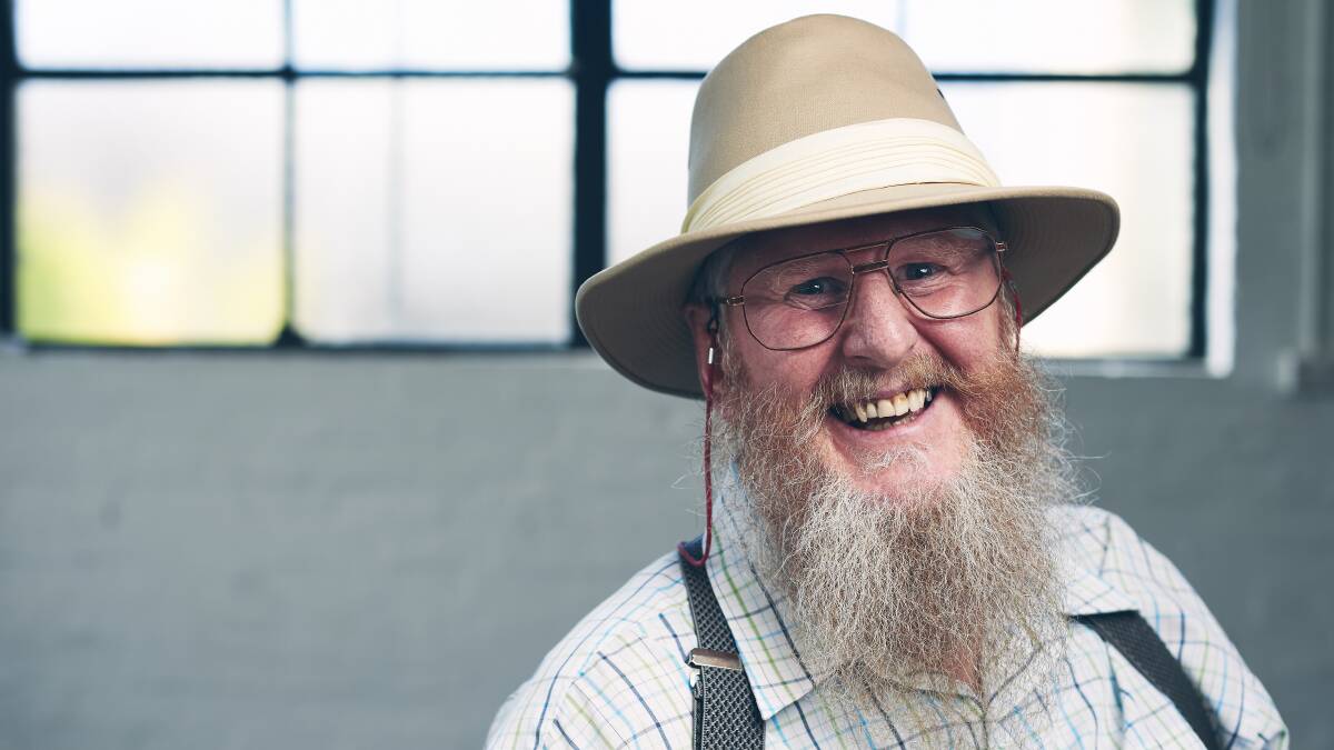 HAIR APPARENT: Bowel cancer survivor Colin Boyd wants men to grow a beard for the Decembeard fundraiser for Bowel Cancer Australia. Photo: Matt Korinek/XO Studios
