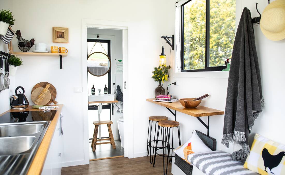 Edgar's Mission tiny houses offer a sanctuary for animal lovers. Photo: Edgar's Mission.