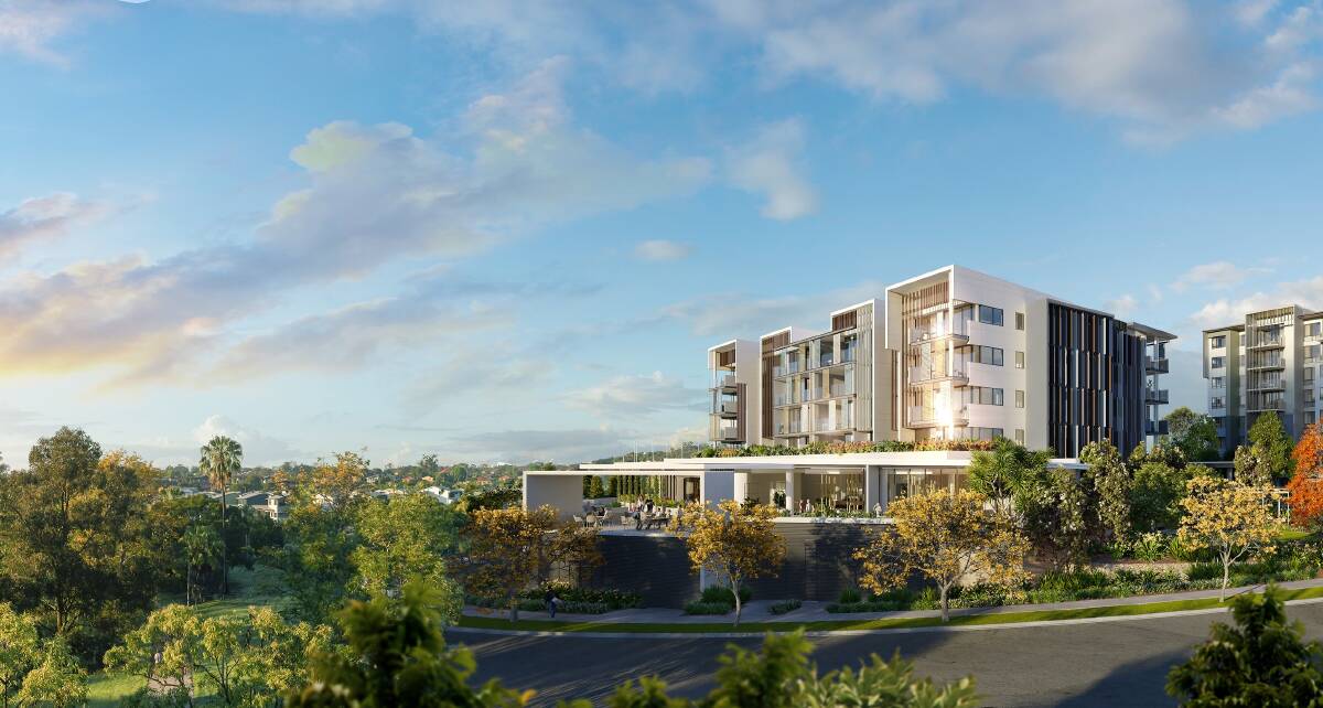 LIFT OFF: Work is underway on Aveo Groups $224 million redevelopment Carindale the largest retirement development in south-eastern Brisbane.
