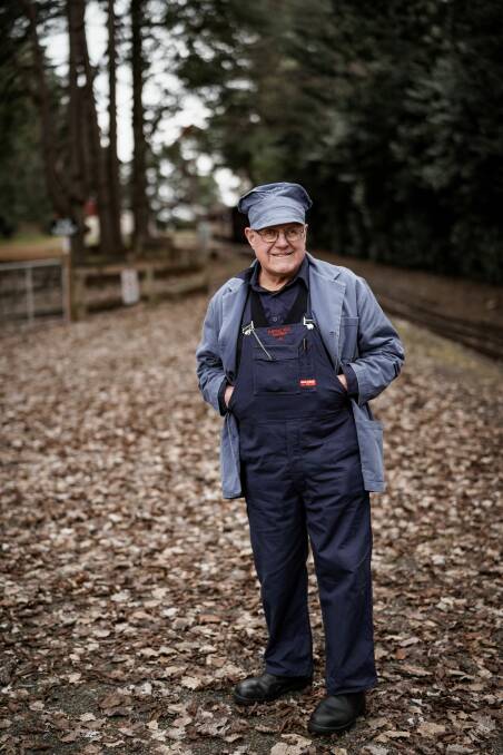 'It's not every day you get to work with your son on 100-year-old locomotives'