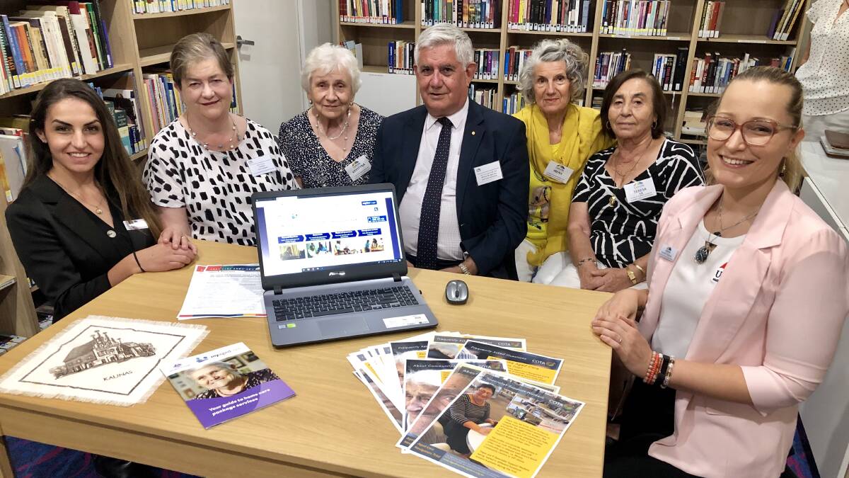 ACCESS ALL AREAS: Minister for Senior Australians and Aged Care Ken Wyatt launches the national Aged Care System Navigator at Umbrella Multicultural Community Care (one of the 'community hubs') in Belmont, Perth with clients and community hub staff.