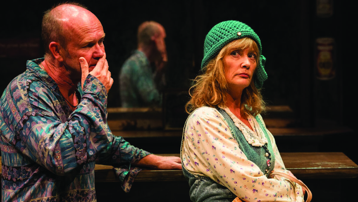 DOUBLE ACT: Husband and wife actors Brian Meegan and Kate Raison star in Two.