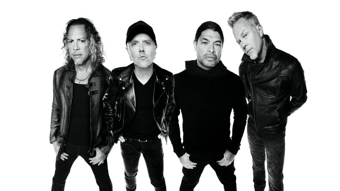 NOTHING ELSE MATTERS: Metallica are coming to rock.