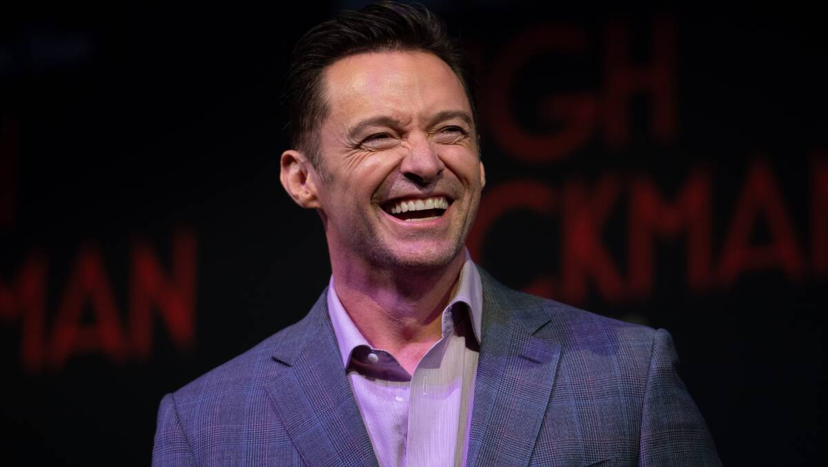 Boy from Oz: Hugh Jackman announces dates for the Australian leg of The Man. The Music. The Show world tour, in Sydney. Photo: AAP Image/Dan Himbrechts