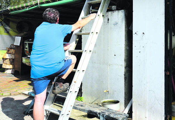 TREAD CAREFULLY: Following some basic safety precautions can limit the risk of ladder injury.