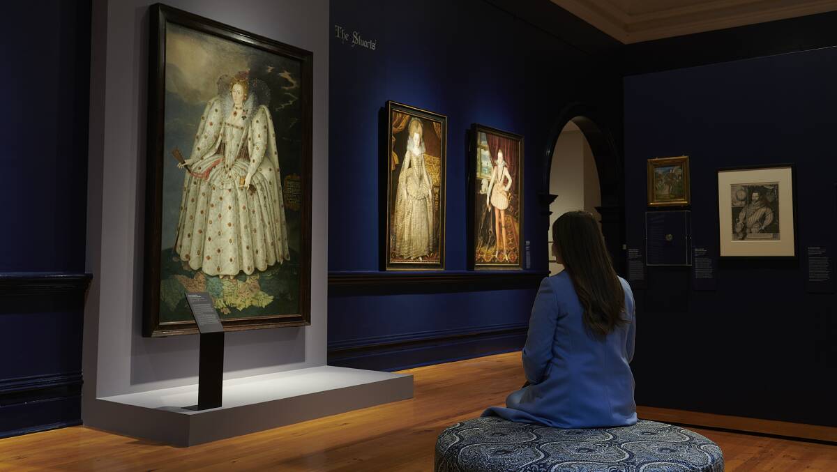 WHEN IT REIGNS: Hang out with British royalty across the generations, from princes to Queens, at the Tudor to Windsors portrait exhibition at Bendigo Art Gallery.