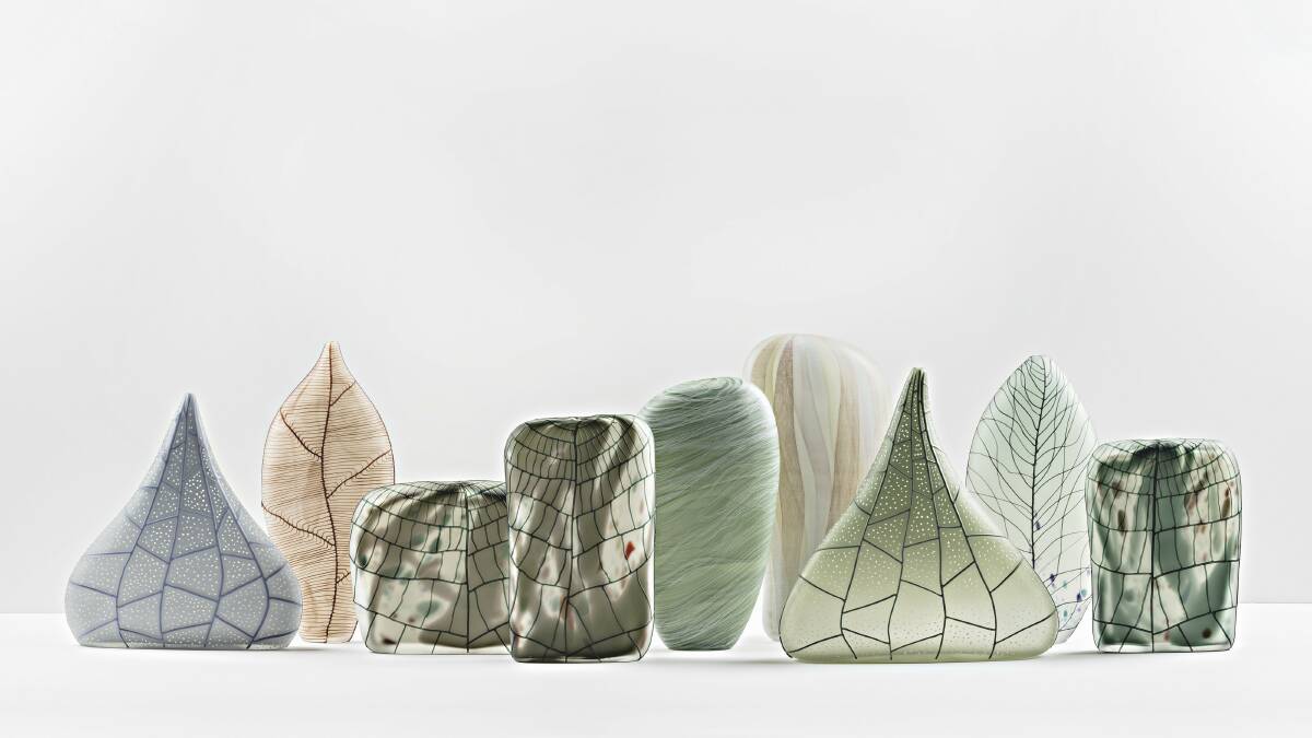 
Glass artist Clare Belfrage's Collected Works at Art Gallery of SA.