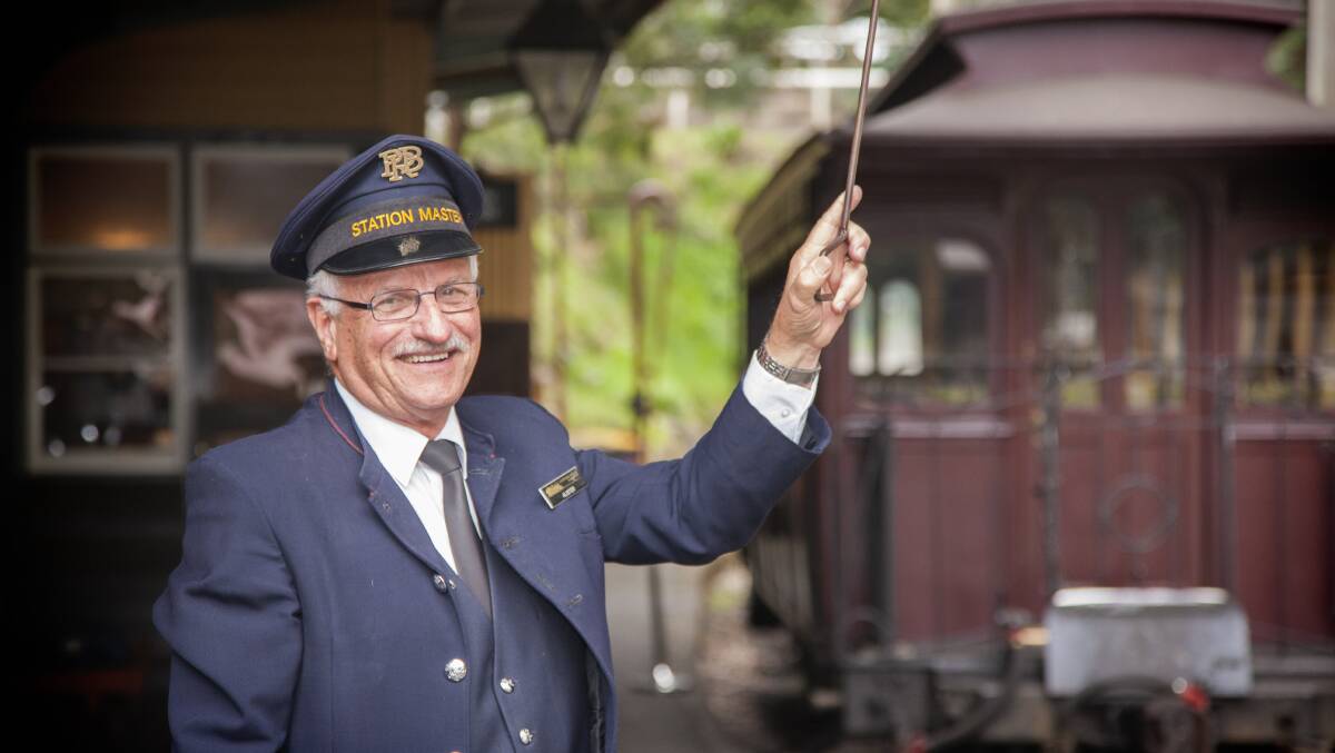 'It's not every day you get to work with your son on 100-year-old locomotives'