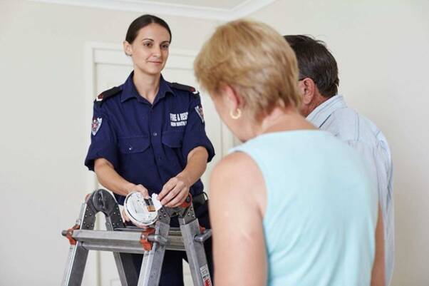 BE SAFE: If you find it is too tricky or unsafe to fit a smoke alarm yourself, contact your nearest Fire and Rescue NSW station for advice.