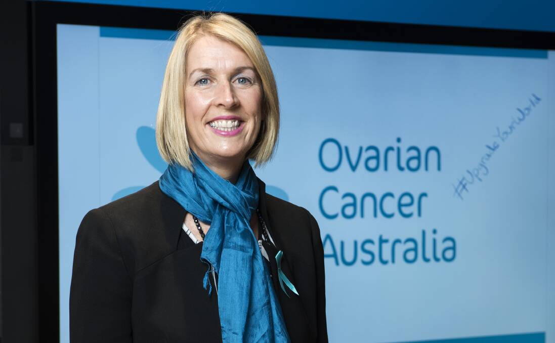 'NOW IS THE TIME TO ACT': Ovarian Cancer Australia chief executive Jane Hill.