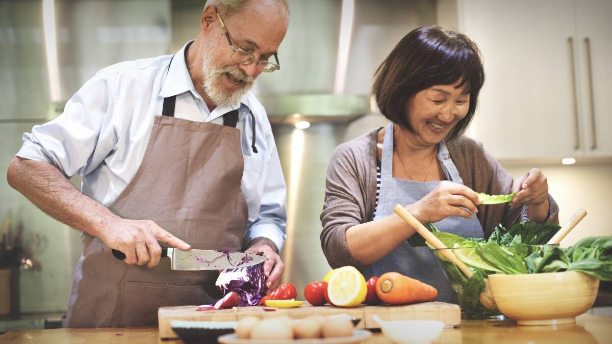 PORTION CONTROL: Learn how to cook healthy meals for one or two at courses in NSW run by The Benevolent Society.