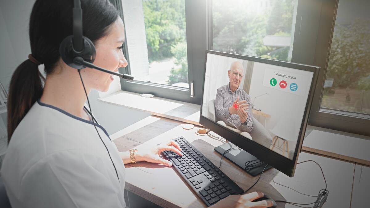 CONNECTED: Telehealth has changed the way many seniors are approaching their healthcare appointments. Photo: iStock
