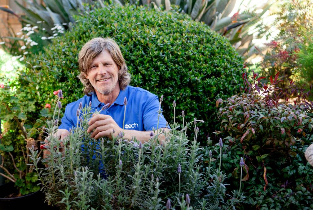 ECH horticulturalist Dean Gaston.