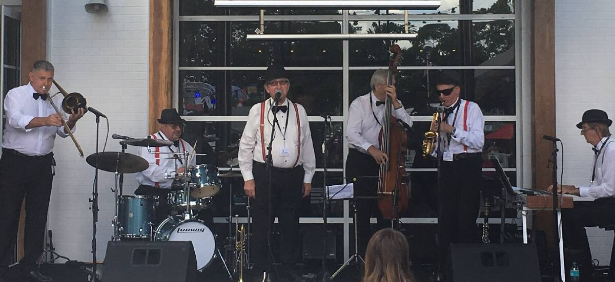 See jazz ensemble the Dixie Ramblers at Wynnum Manly Jazz Festival. 