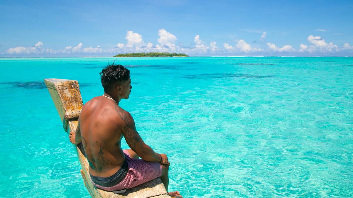 GOING TROPPO?: Keep calm and check out cheap return flight deals to the Cook Islands with Air New Zealand.