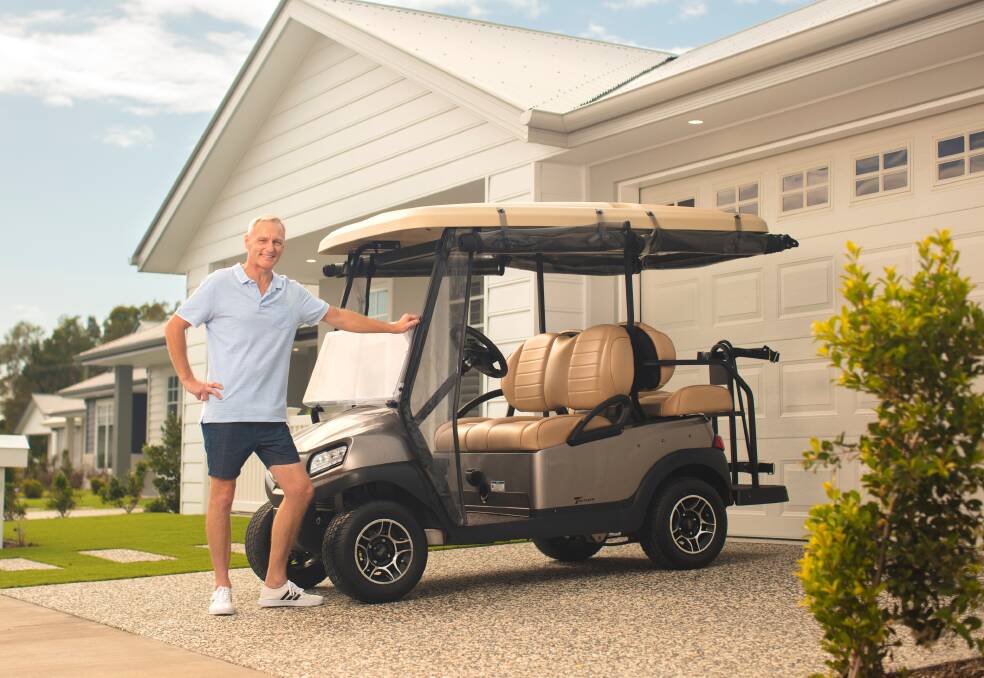 Buy a new Palm Lake Resort Queensland home before June 30, 2021, and get a fre golf car.