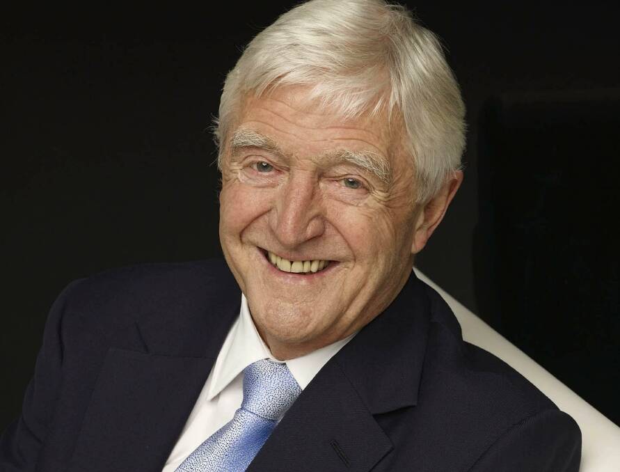 TIME TO TALK: Sir Michael Parkinson will be in Australia for his tour in October.