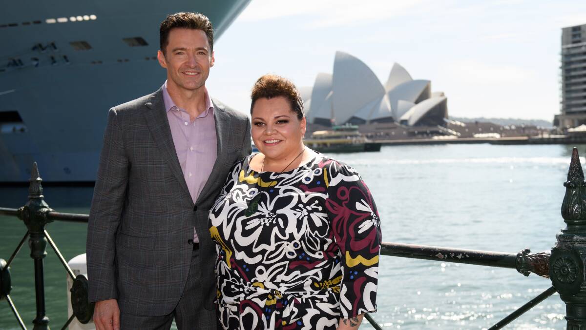 THIS IS US: Hugh Jackman will be joined on the Australian dates by Greatest Showman singer Keala Settle, who sang the hit 'This is Me' in the hit movie. 