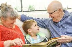 Grandparents are selling up to move closer to their grandchildren. File picture