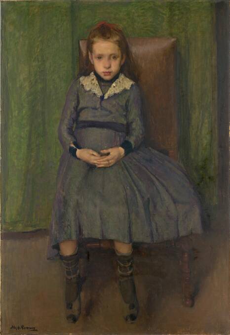 Jeanne, 1901, was selected to hang in the New Salon in Paris. Picture: Supplied
