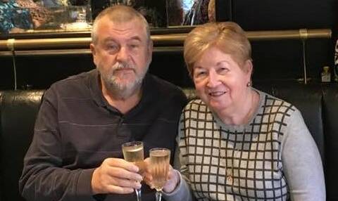 Ron and Lisa Eady have been married 50 years and are celebrating their anniversary more than 16,000 kilometres from where they tied the knot. Photo supplied