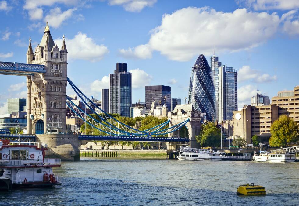 Juxtaposition of the old and the new, London never fails to impress. Picture Shutterstock