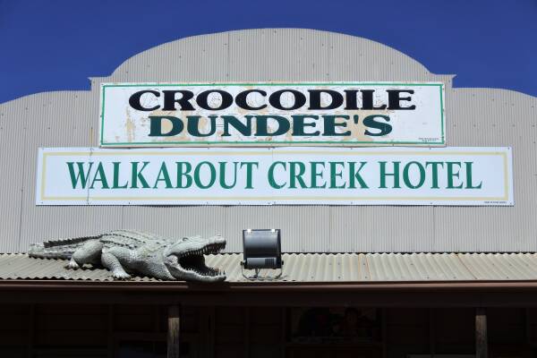 Beware of the crocs at Walkabout Creek Hotel. Picture Shutterstock