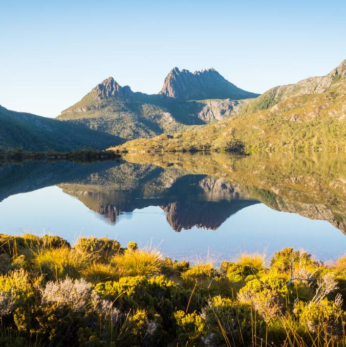 The Cradle Mountain scenery is breathtaking.