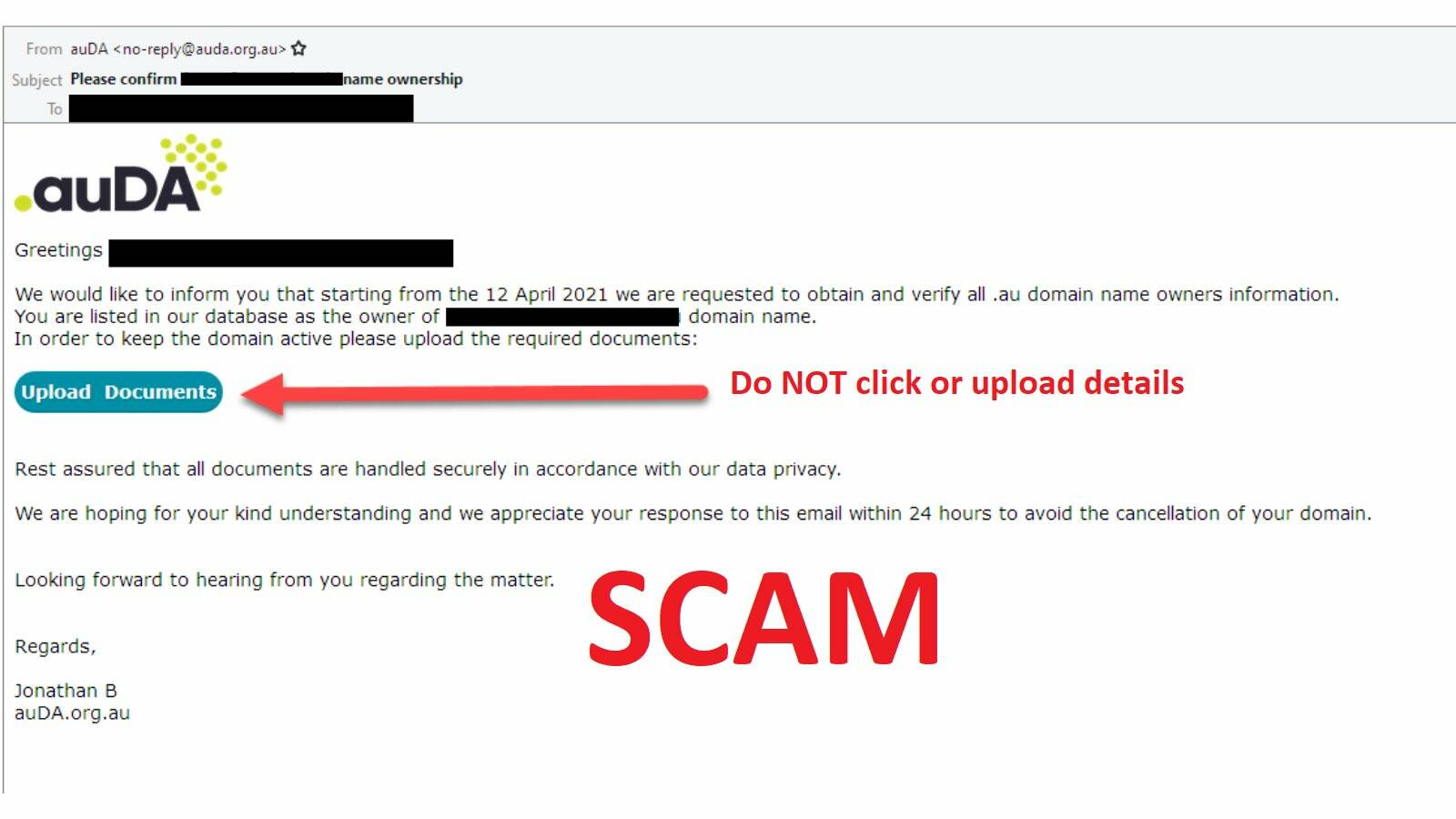Woolworths gift card scam email reported to ACCC Scamwatch