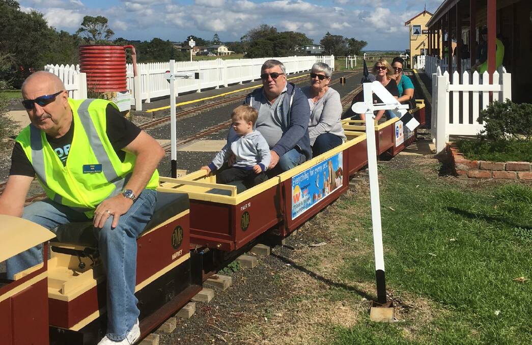 OFF THE RAILS: Portarlington Bayside Miniature Railway has suspended services until further notice. 