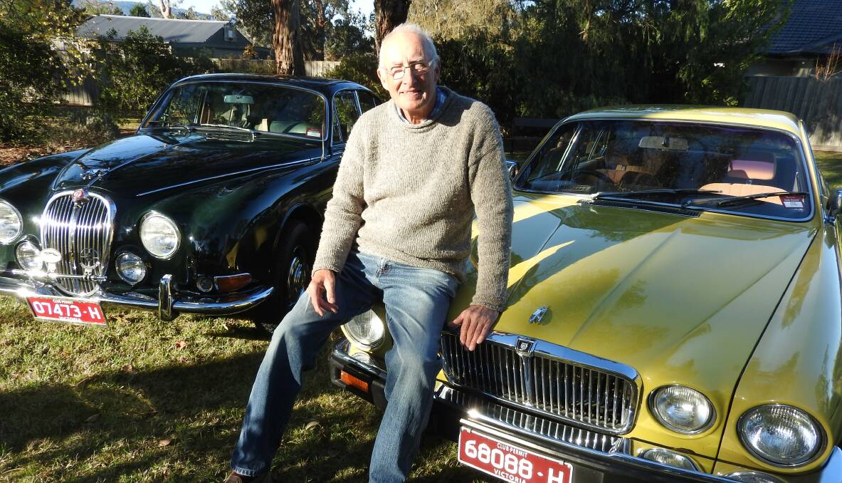 VINTAGE FORM: The Great Australian Rally will feature 800-900 vintage and veteran cars. Pictured: committee member David Cook.