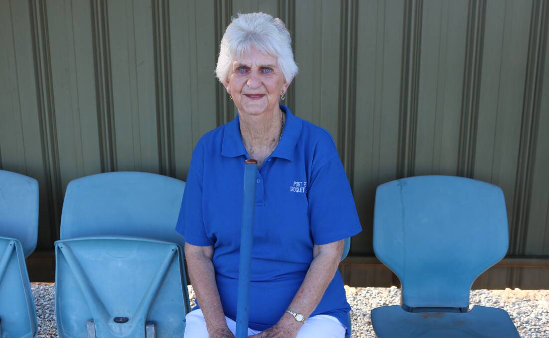 WORTH THE HOOPLA: Keen croquet player Pat Norton says her life has changed for the better since she became involved in the Masters Games.