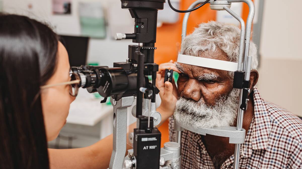 EYE OPENER: Aboriginal and Torres Strait Islander people are three times more likely to suffer blindness than the general population. 