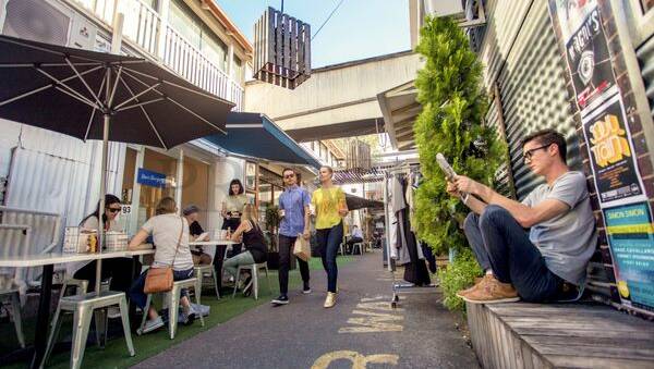 WINN-ERS ARE GRINNERS: Winn Lane is a great place to spend a day, or evening. Photo: Kenny Smith courtesy of Tourism & Events Queensland