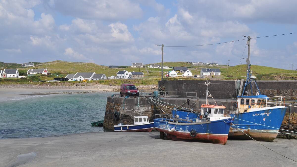 Clare Island Harbour. Picture courtesy of Tourism Ireland