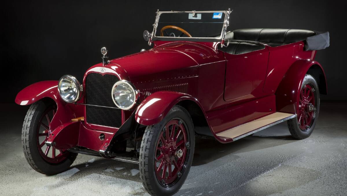 MAGNIFICENT SIX: The 1918 Australian Six prototype is also set for a return to the road.