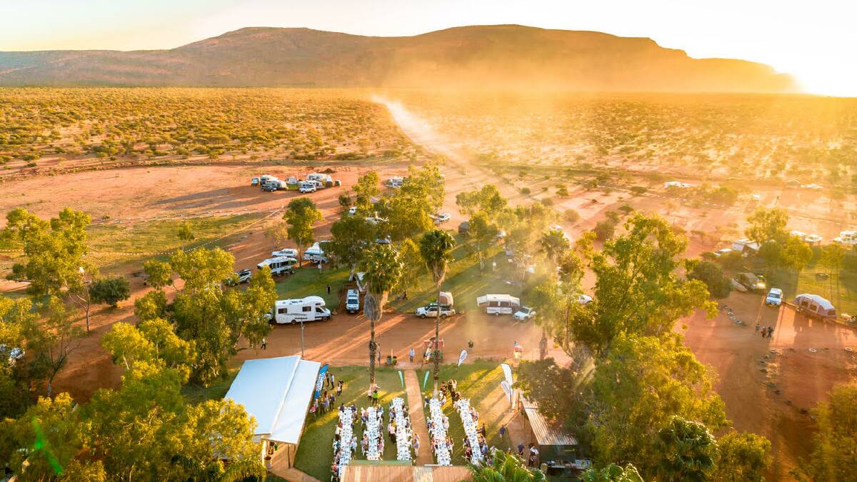 BIGGER IS BETTER: The amazing Mt Augustus is the perfect backdrop for Australia's Biggest Barbecue, which will take place during the Gascoyne Food Festival, which kicks off on August 7.