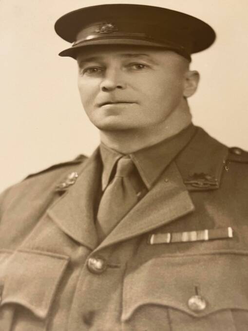 Thomas Alexander Goyne upon his commissioning as a Second Lieutenant in 1938. Picture supplied