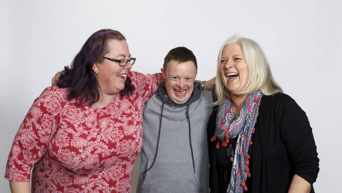WINNERS ARE GRINNERS: More people like Tammy, Tim and Karina will have access to support thanks to The Bridge's new building. 