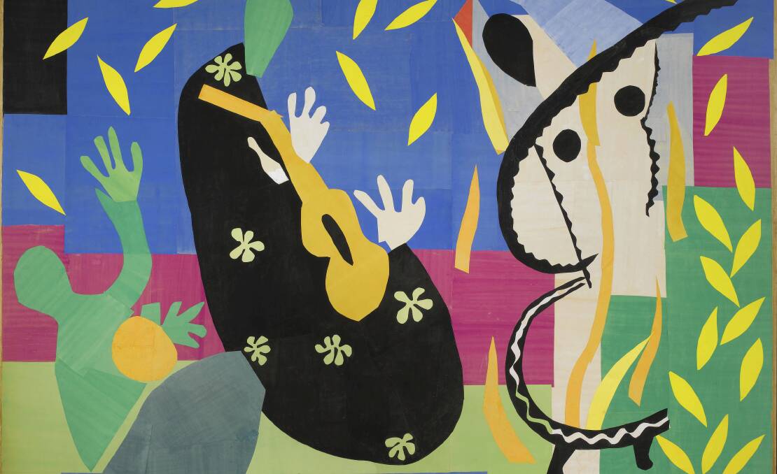 MASTER AT WORK: Henri Matisse, The sorrow of the king (La tristesse du roi), 1952. Photo: Centre Pompidou