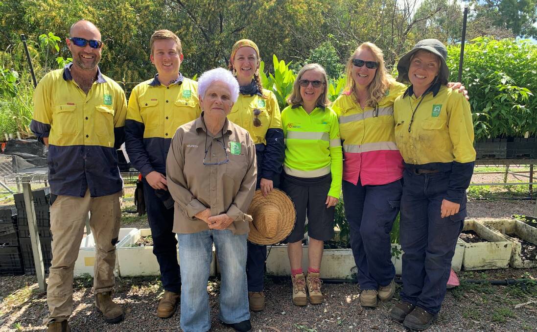 WINNERS ARE GRINNERS: Coastal Dry Tropics Landcare was thrilled to receive a People of Post grant to help fund its volunteer programs. 