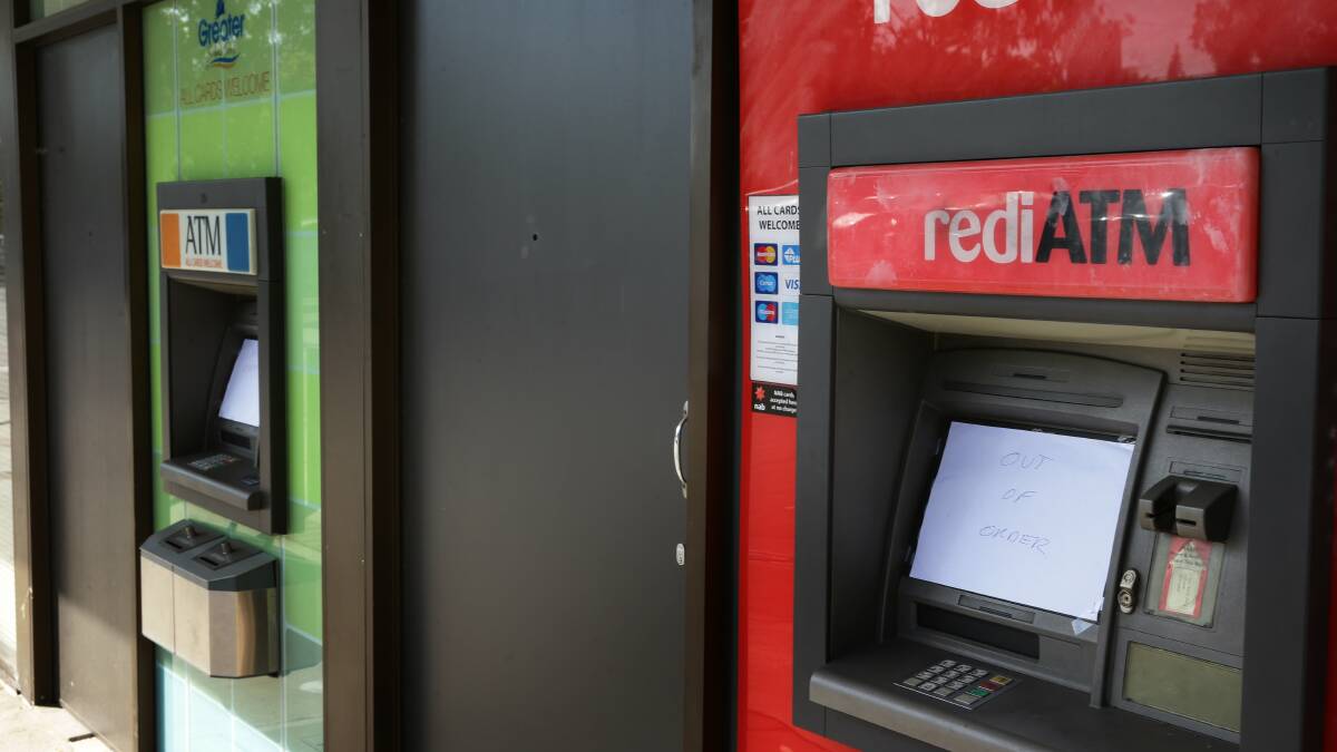 ATM withdrawals continue to rise, according to new date. Photo by Peter Stoop