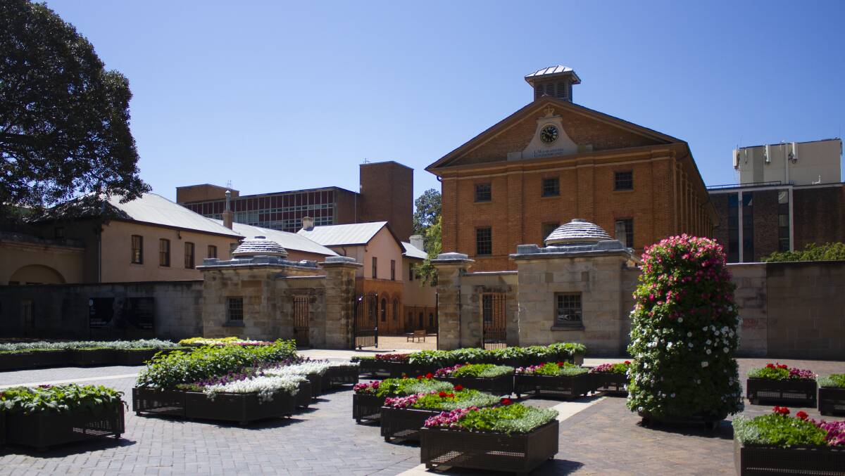 OPEN SEASON: Sydney Open 2020 will allow people to explore some of Sydney's most stunning buildings, outdoor spaces and houses. Pictured: The front garden at Hyde Park Barracks. 