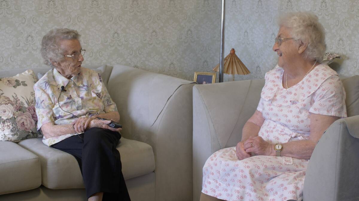 HELP FROM MY FRIENDS: Volunteer Ruth Gardener (left) and client Olive have struck up a strong friendship through Sutherland Council's Befriending Program.