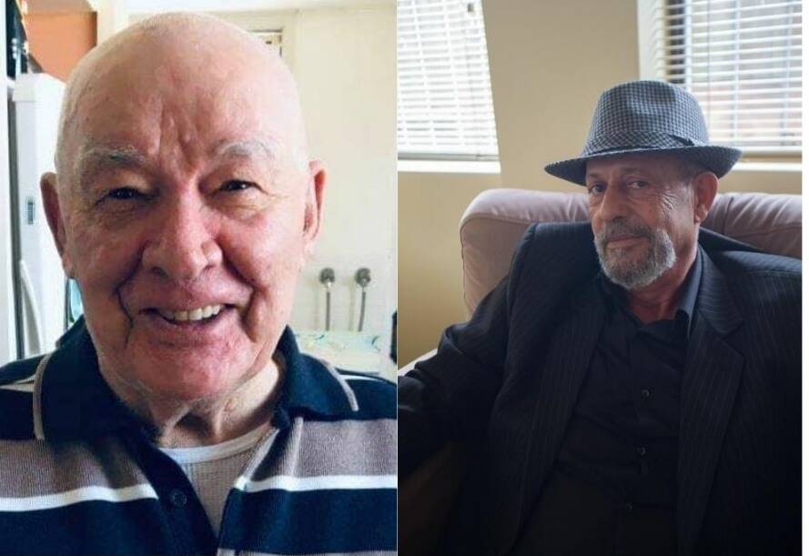 APPEAL TO PUBLIC: Police are seeking information about the whereabouts of NSW seniors Bernard Anable (left) and Diab Geagea.