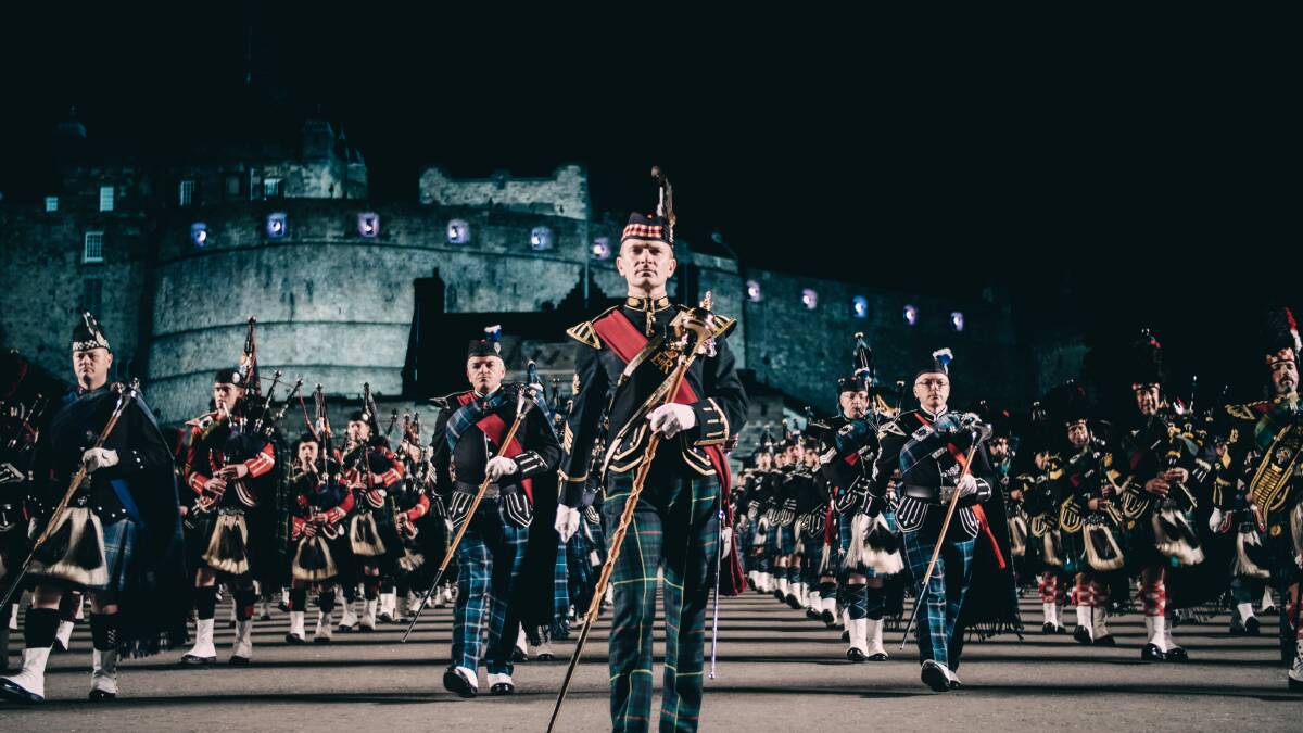 MARCHING IN: The biggest ever Royal Edinburgh Military Tattoo is heading to Sydney.