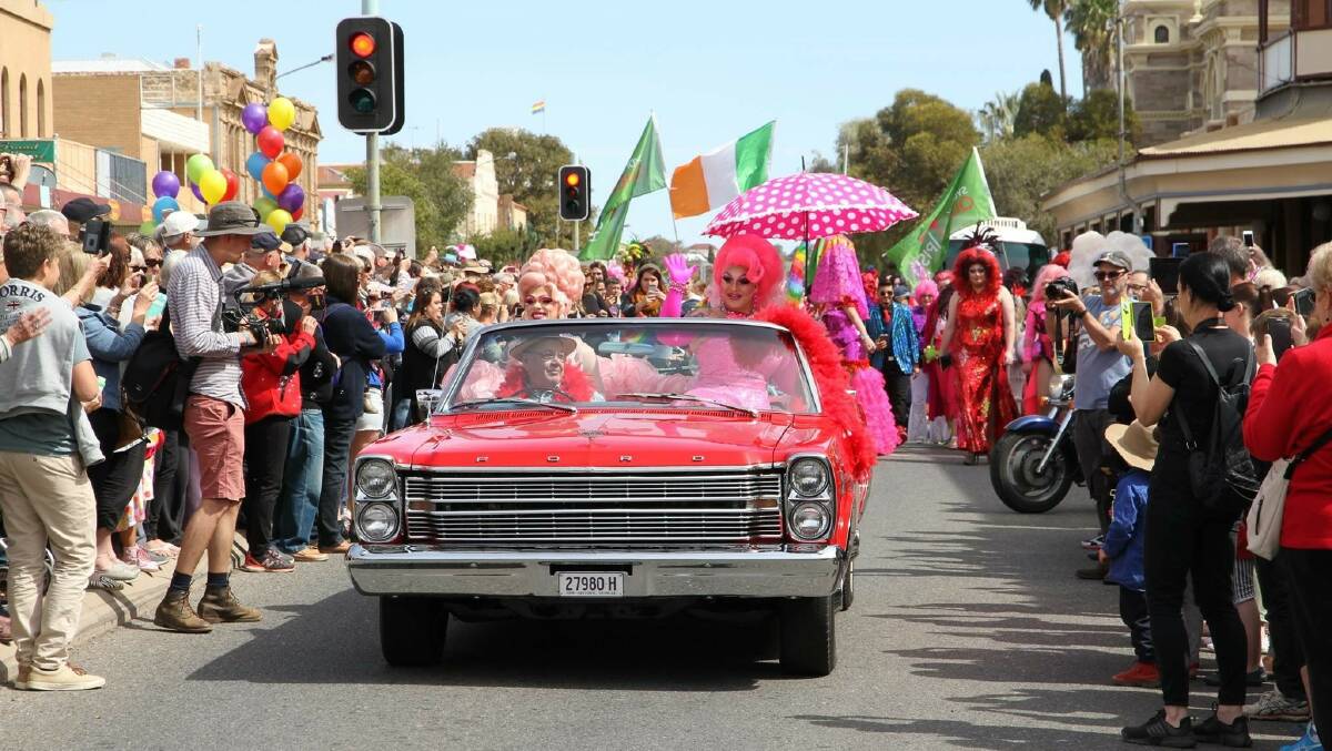 DRAG STRIP: Broken Hill's Town Square will host the Main Drag In Drag street parade at Broken Hill's annual celebration of drag culture.