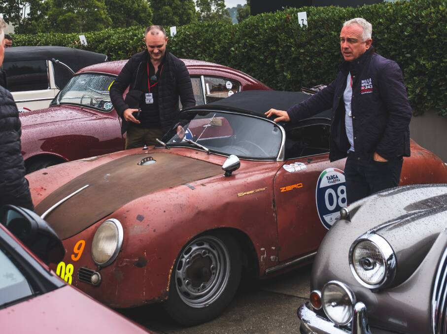More than 120 classic cars will be exhibited before taking to Victoria's roads for the Targa Classica. Picture supplied