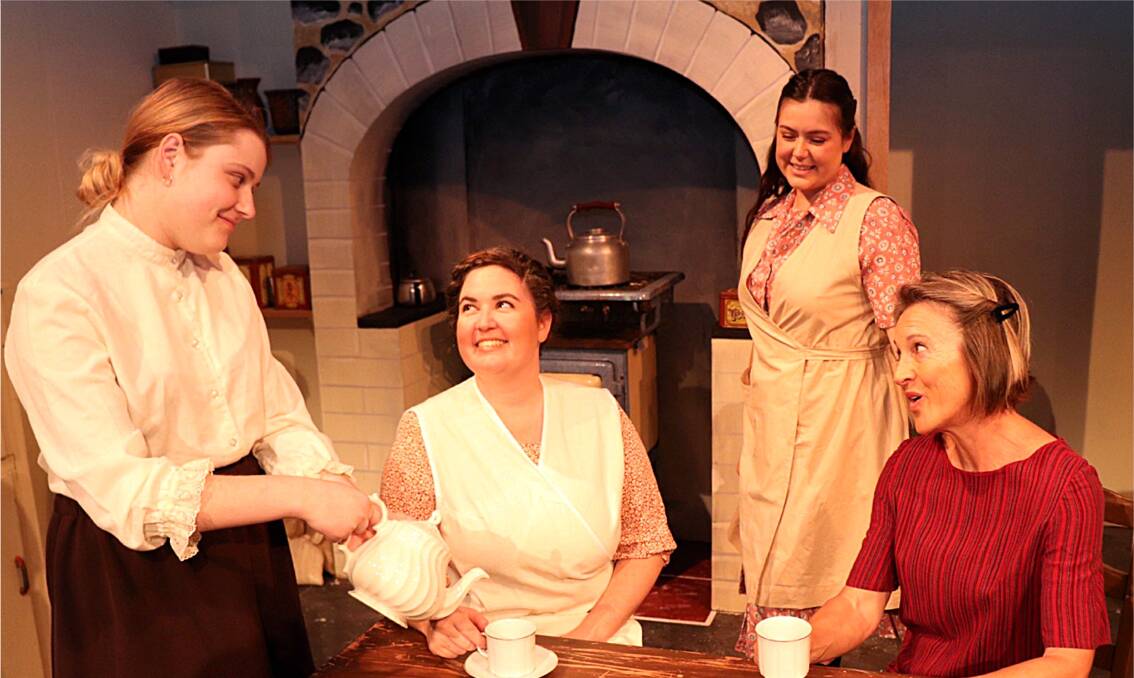 Danica Szkiela, Kathleen Del Casale, Mary Del Casale and Rosemary Schultz (left to right) star in Lizzies A Darlin. Picture supplied